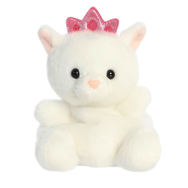 Palm Pals Princess Kitty knuffeltje - 13 cm