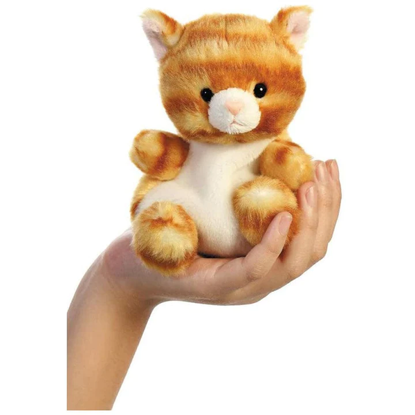 Palm Pals Rode Kat Knuffeltje - 13 Cm