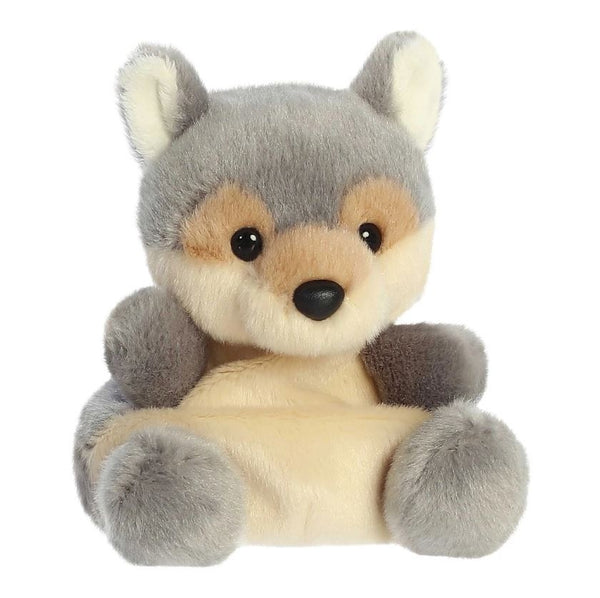 Palm Pals Wolf Knuffeltje - 13 Cm