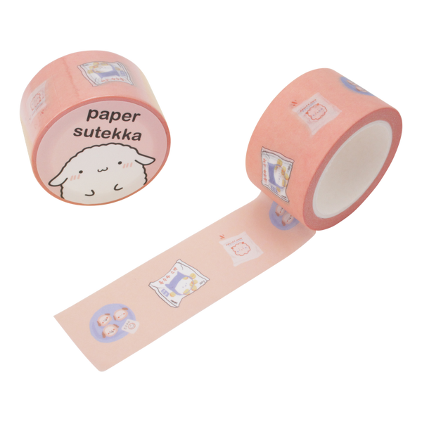 Paper Sutekka Washi Tape - Yummy Snacks 25 mm