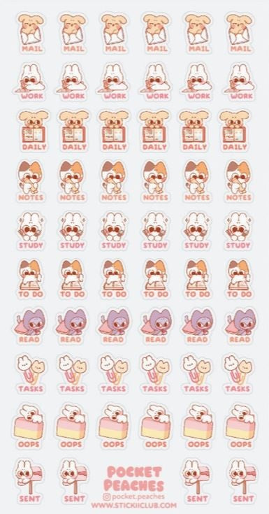 Stickii Stickervel - Planner Cuties