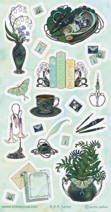 Stickii Stickervel - Washi Desk Decor