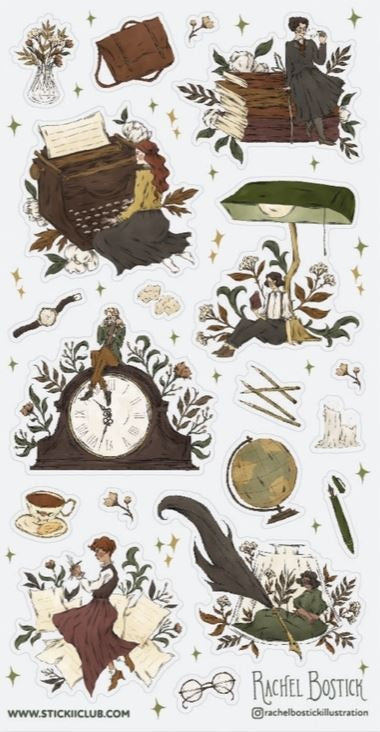 Stickii Stickervel - Writing Whimsy