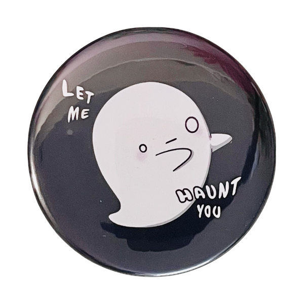 Yuki the Ghost Button - Let me haunt you