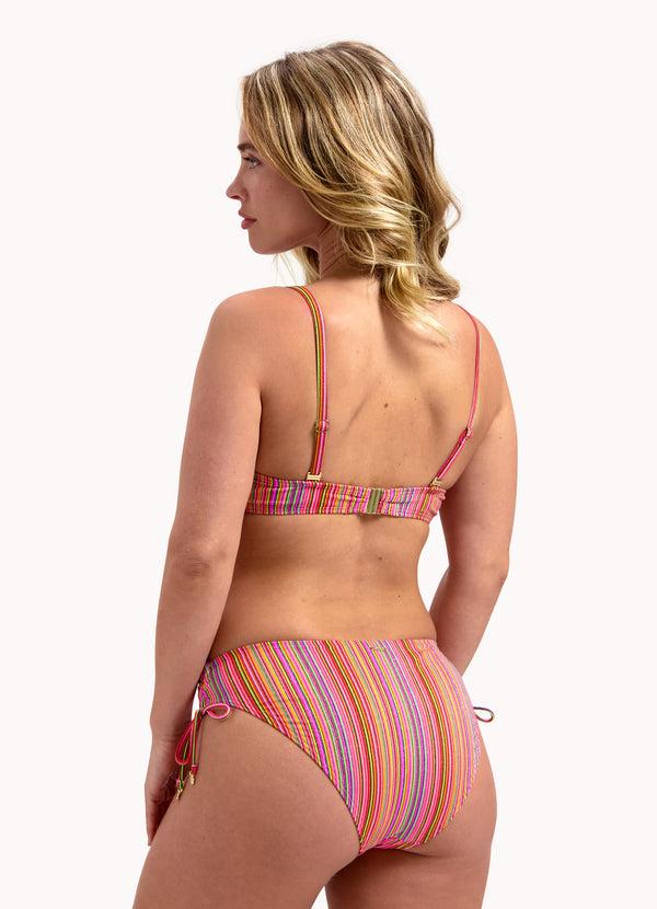cyell Color Juice high leg bikinibroekje met strikjes