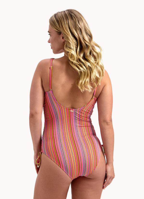 cyell Color Juice V-hals badpak met strikjes