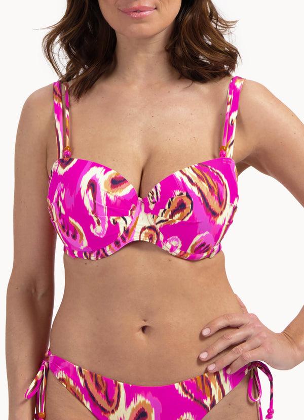cyell Popping Paisley full cup bikinitop