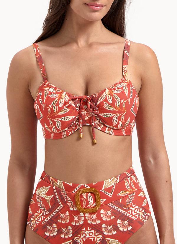 cyell Terra Batik beugel bikinitop