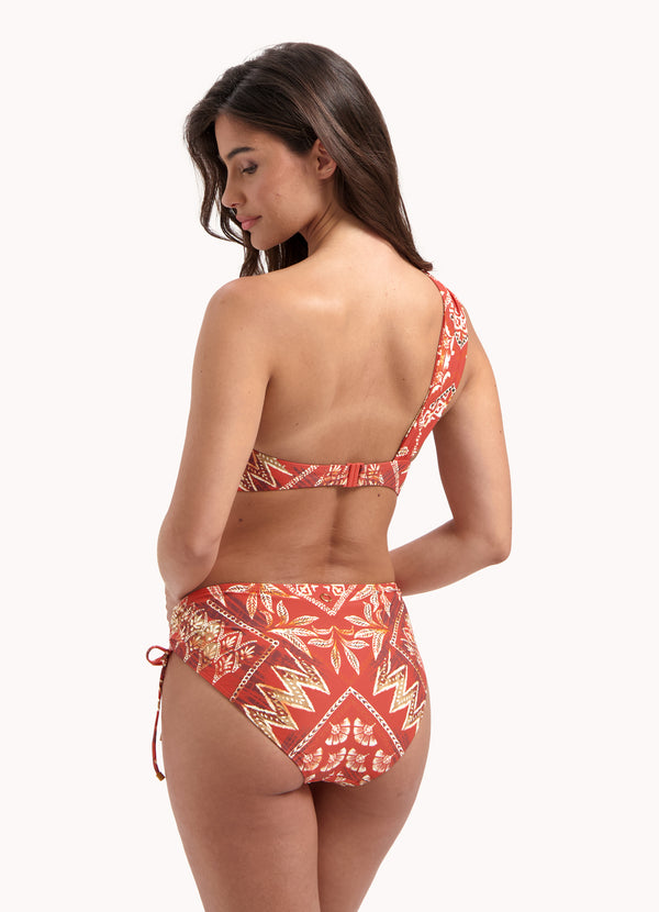 cyell Terra Batik hoog bikinibroekje