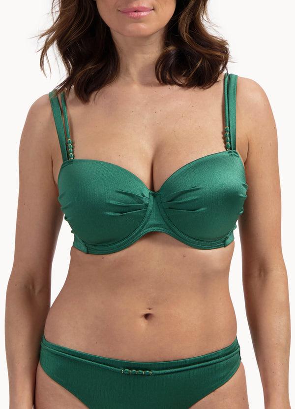 cyell Treasure Green full cup bikinitop