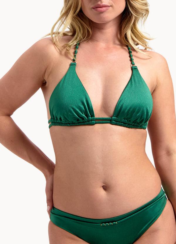 cyell Treasure Green triangel bikinitop