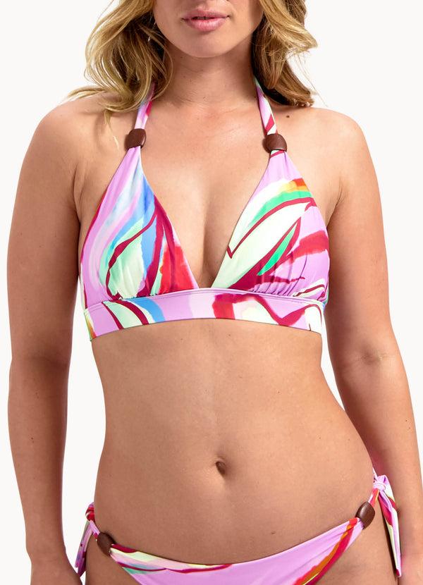 cyell Waterpaint halter bikinitop