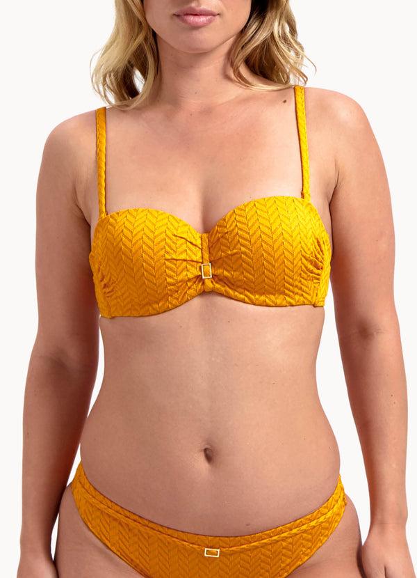 cyell Zinnia bandeau bikinitop