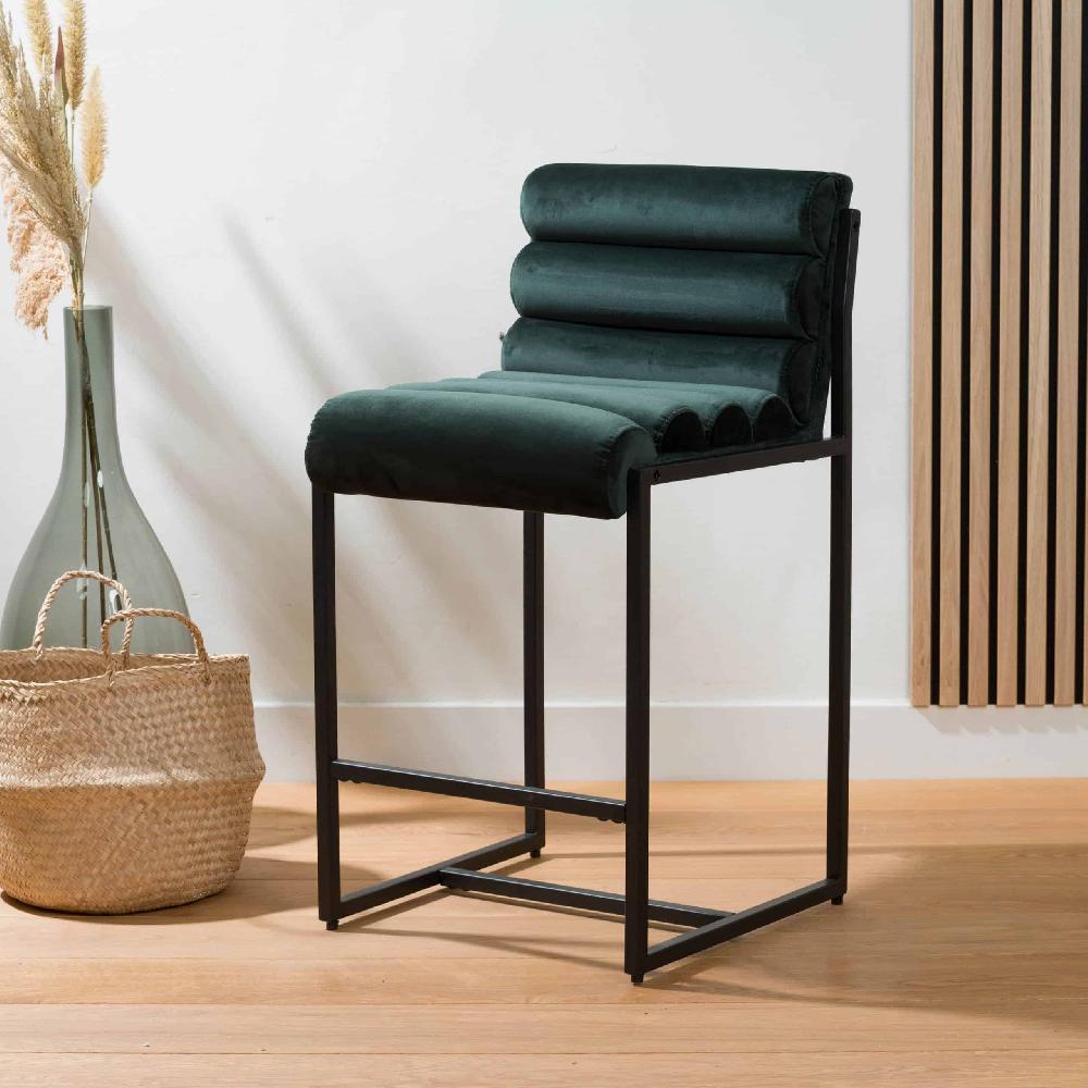 damiware Barkruk designkruk 65 cm Velvet Tony – Velvet Donkergroen damiware Barkruk designkruk 65 cm Velvet Tony – Velvet Donkergroen