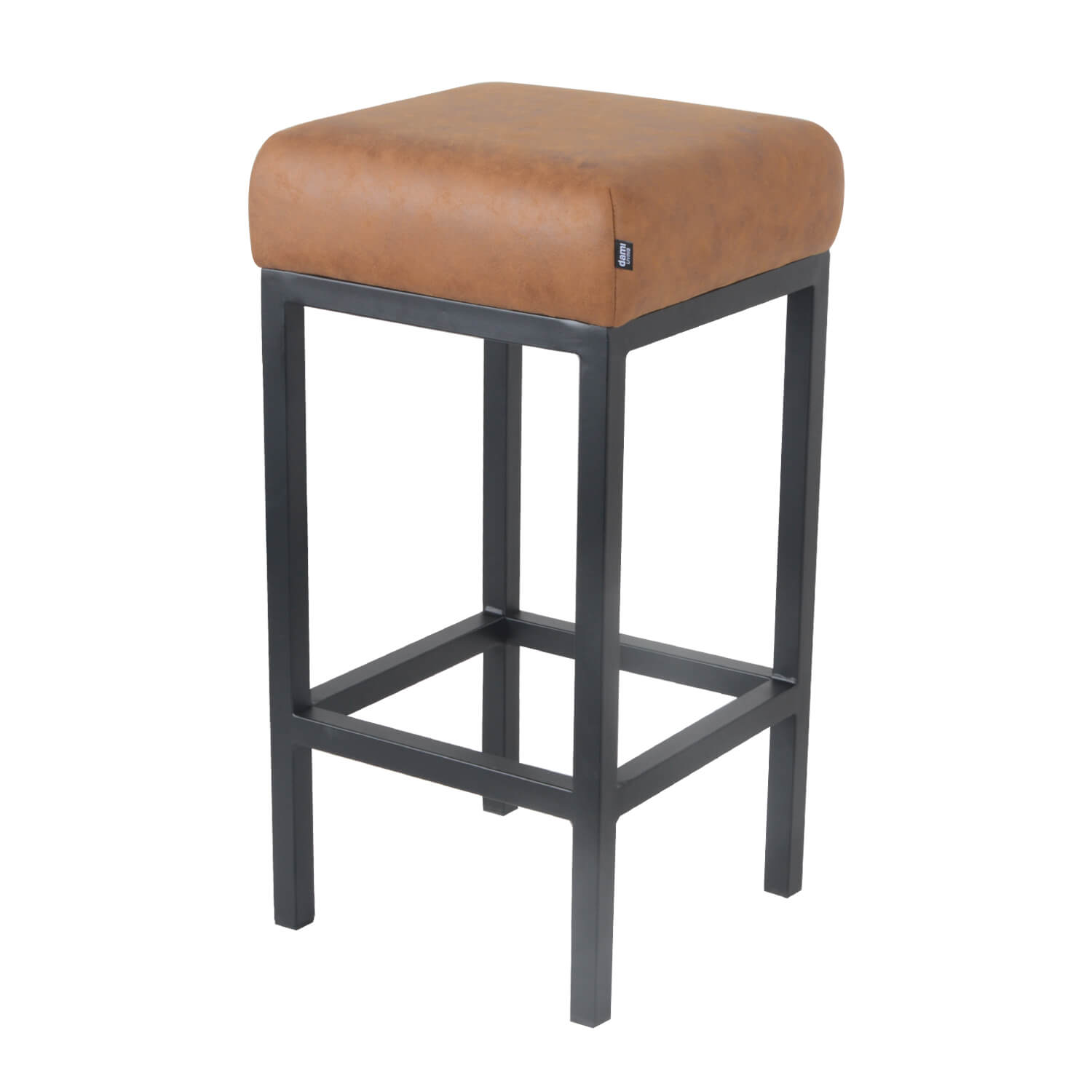 damiware Barkruk lederlook kunstleer Bruce – Cognac 65 CM damiware Barkruk lederlook kunstleer Bruce – Cognac 65 CM