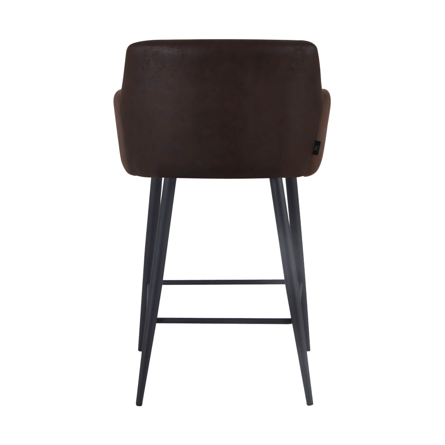 Damiware Barkruk Lederlook Kunstleer Metaal 65 Cm Rose – Burgundy