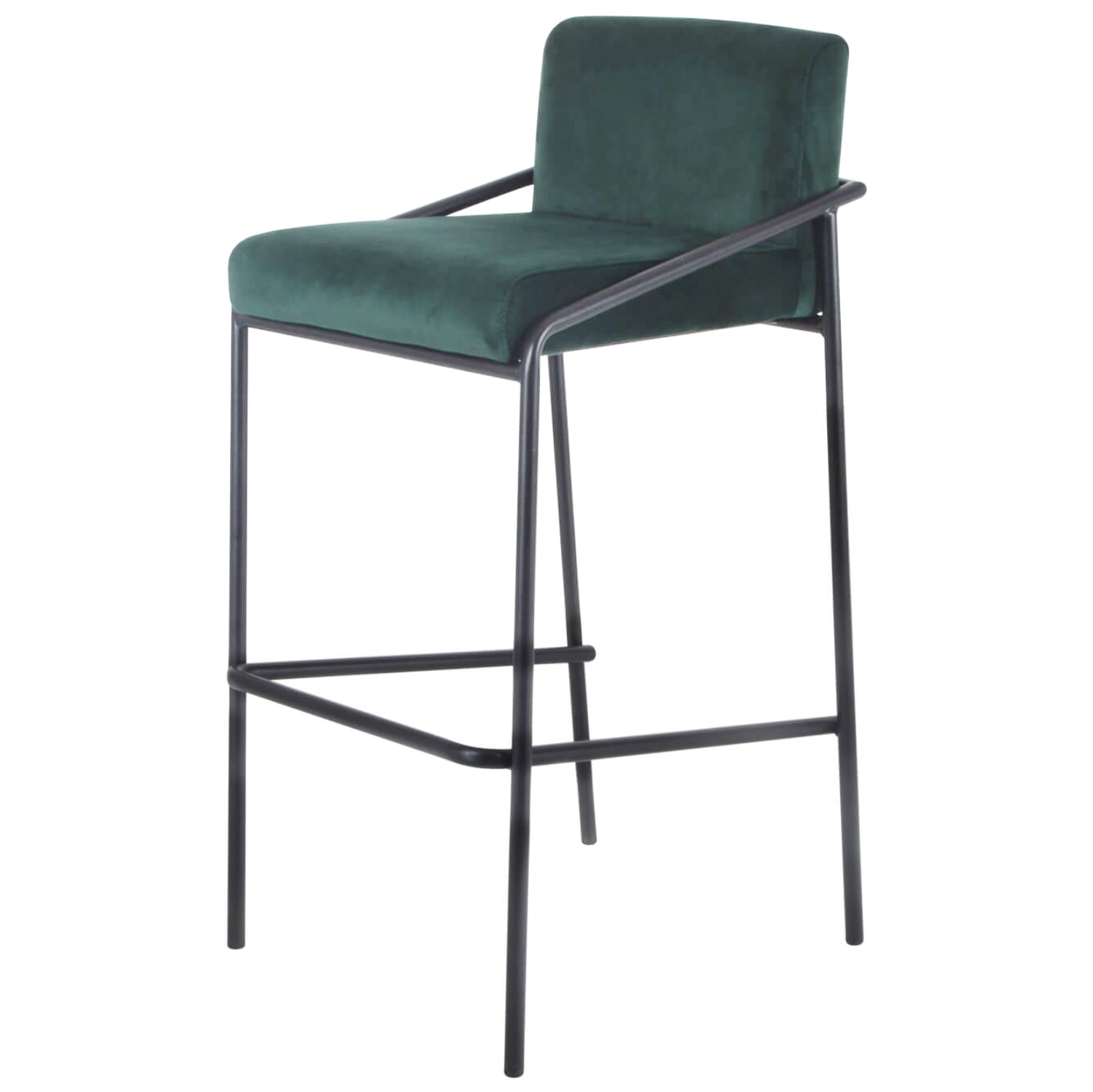 damiware Barkruk velvet fluweel metaal 75 cm LEV – Velvet Donkergroen damiware Barkruk velvet fluweel metaal 75 cm LEV – Velvet Donkergroen