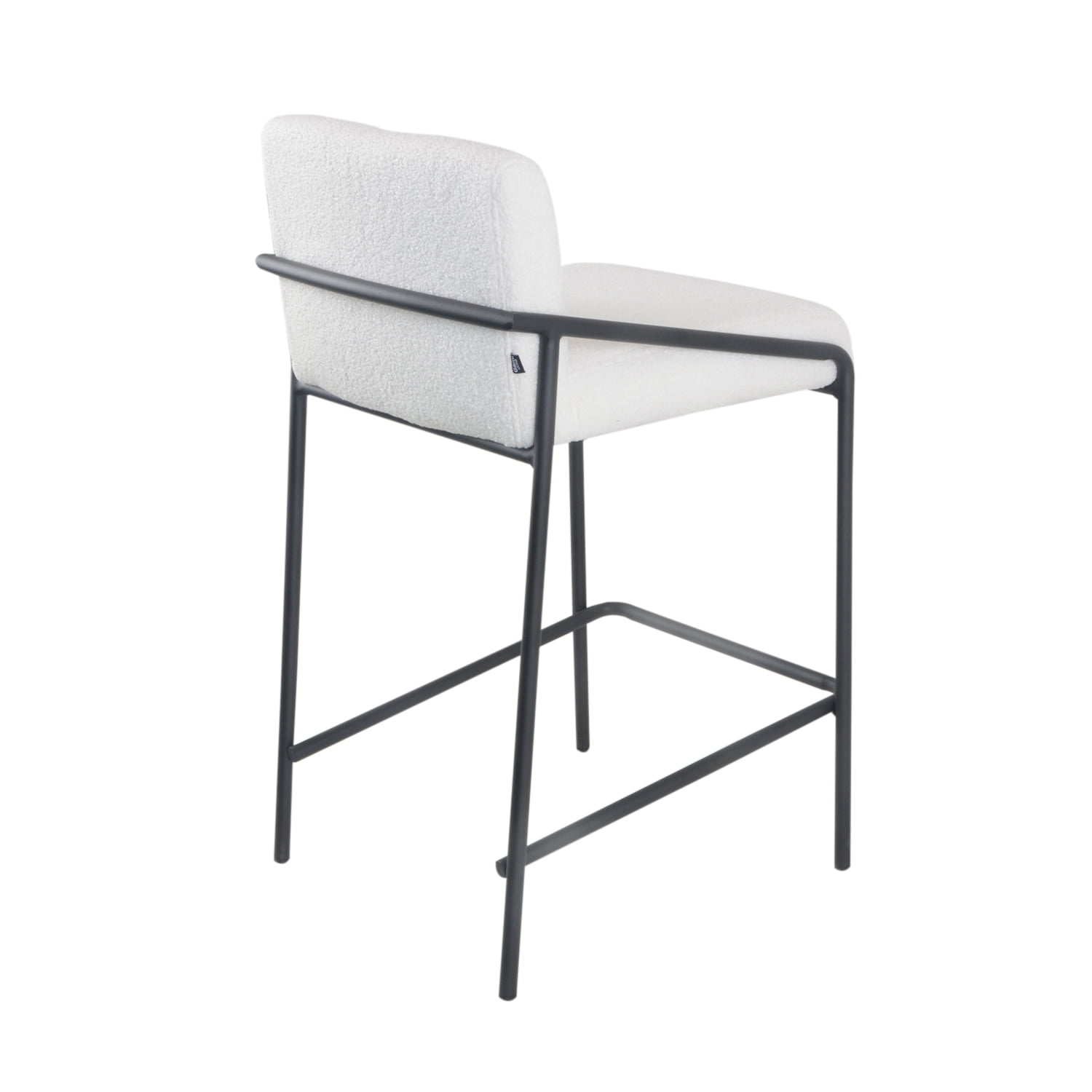 Damiware Barkruk Metaal 65 Cm Teddystof LEV