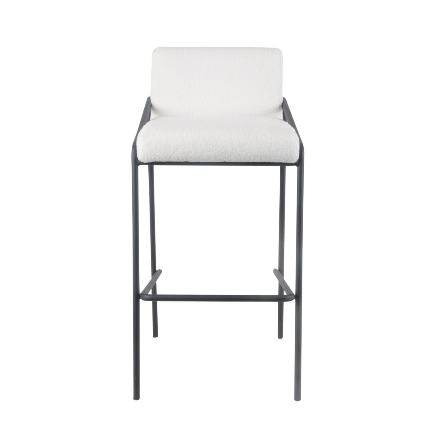 Damiware Barkruk Metaal 75 Cm Teddystof LEV