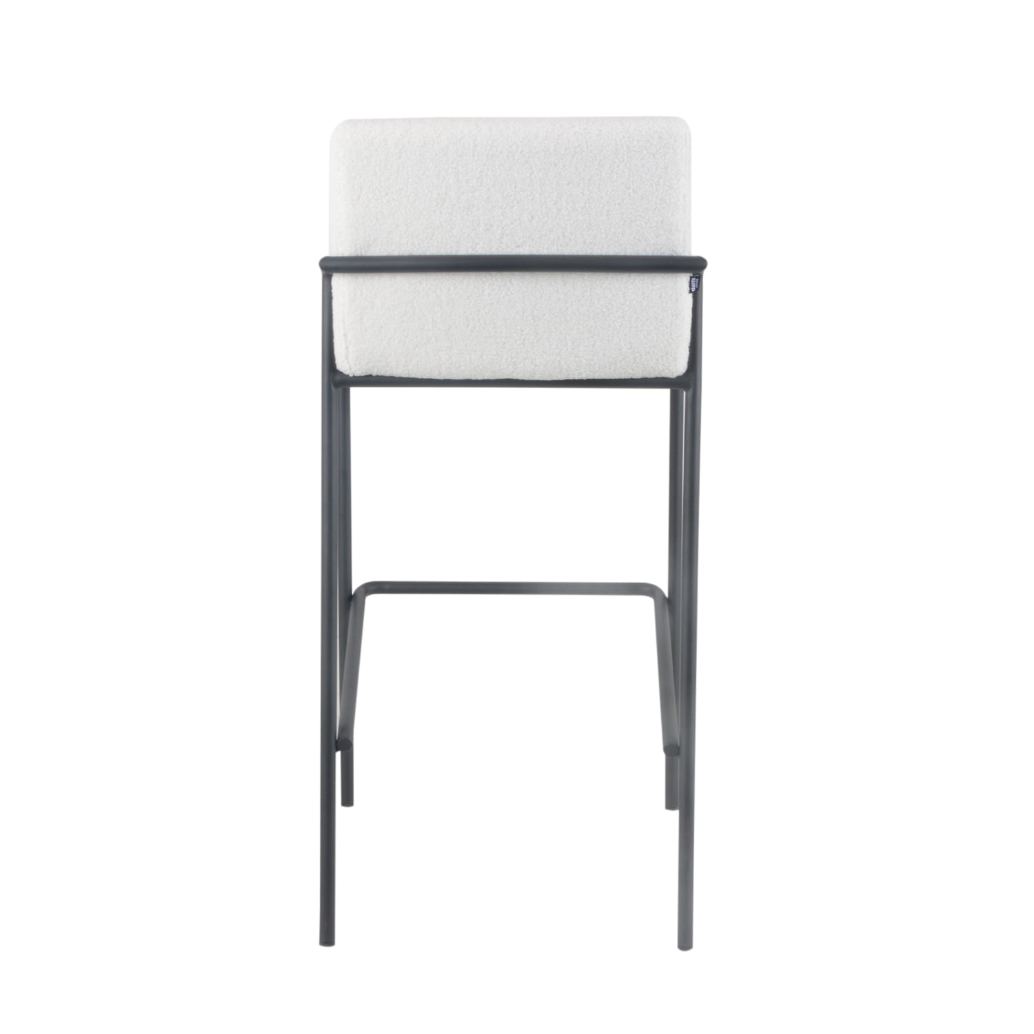 Damiware Barkruk Metaal 75 Cm Teddystof LEV