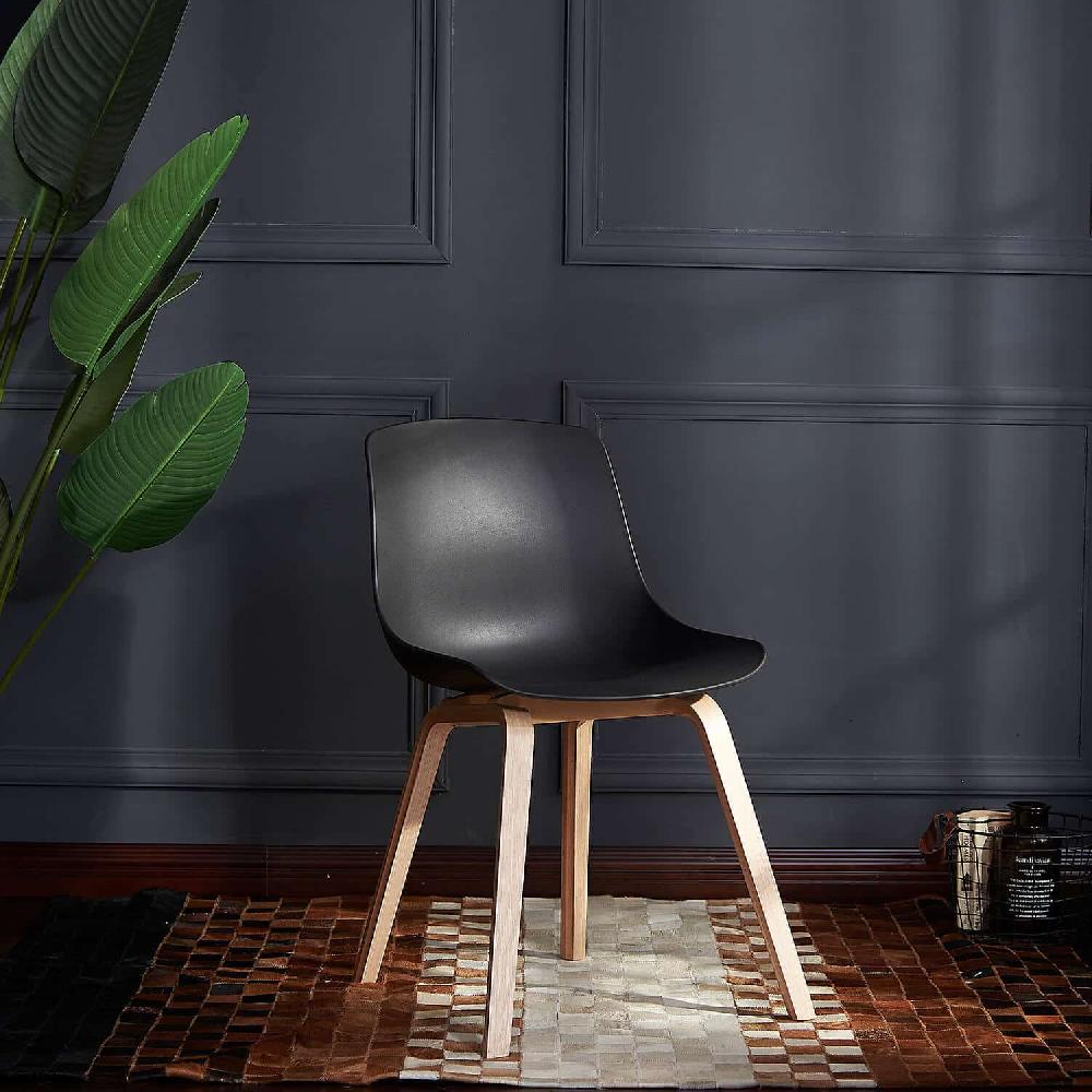 Damiware Eetkamerstoelen Set Van 2 Juliet – Zwart