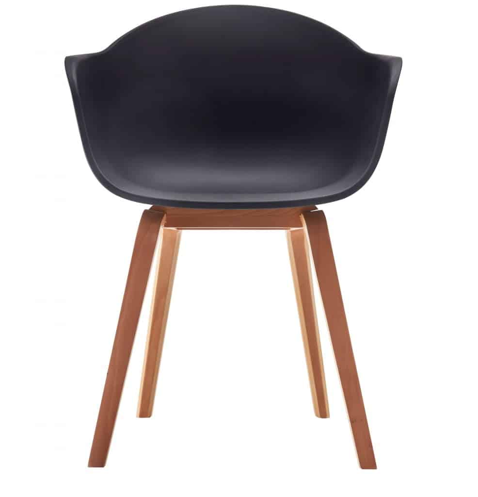 Damiware Eetkamerstoelen Set Van 2 Romeo – Zwart