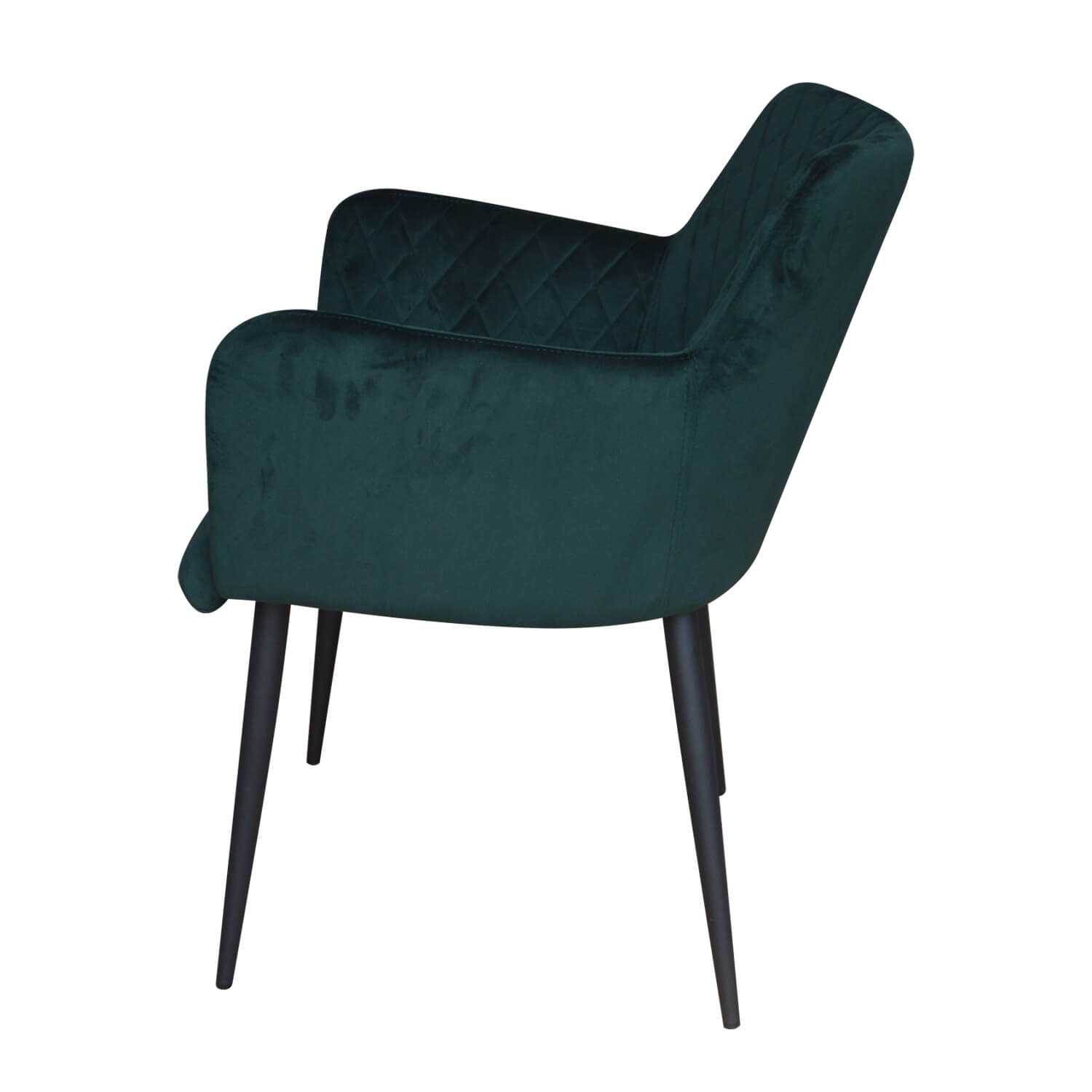 Damiware Eetkamerstoel Velvet Fluweel Rose – Velvet Donkergroen