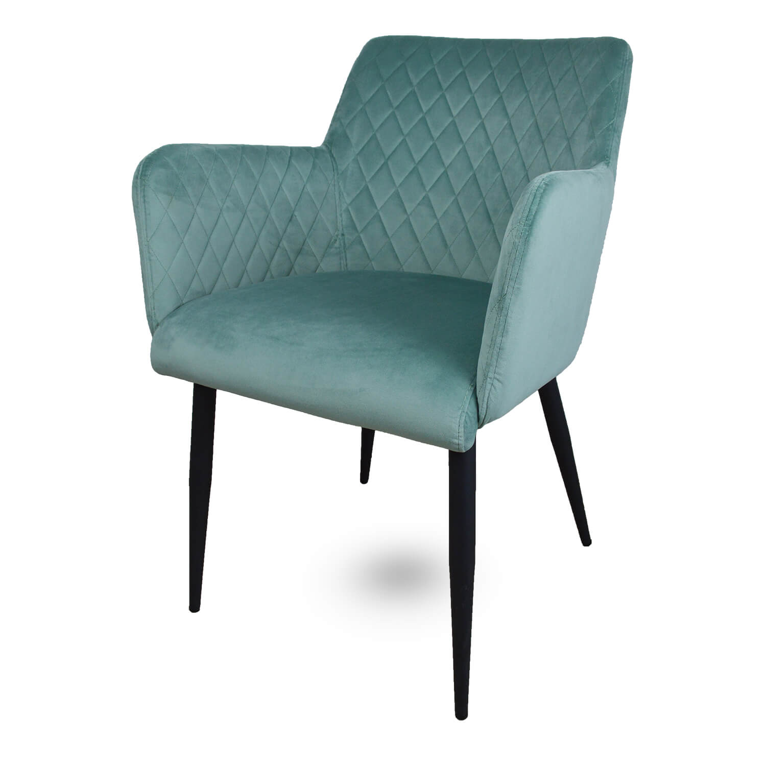 damiware Eetkamerstoel velvet fluweel Rose – Velvet Mintgroen