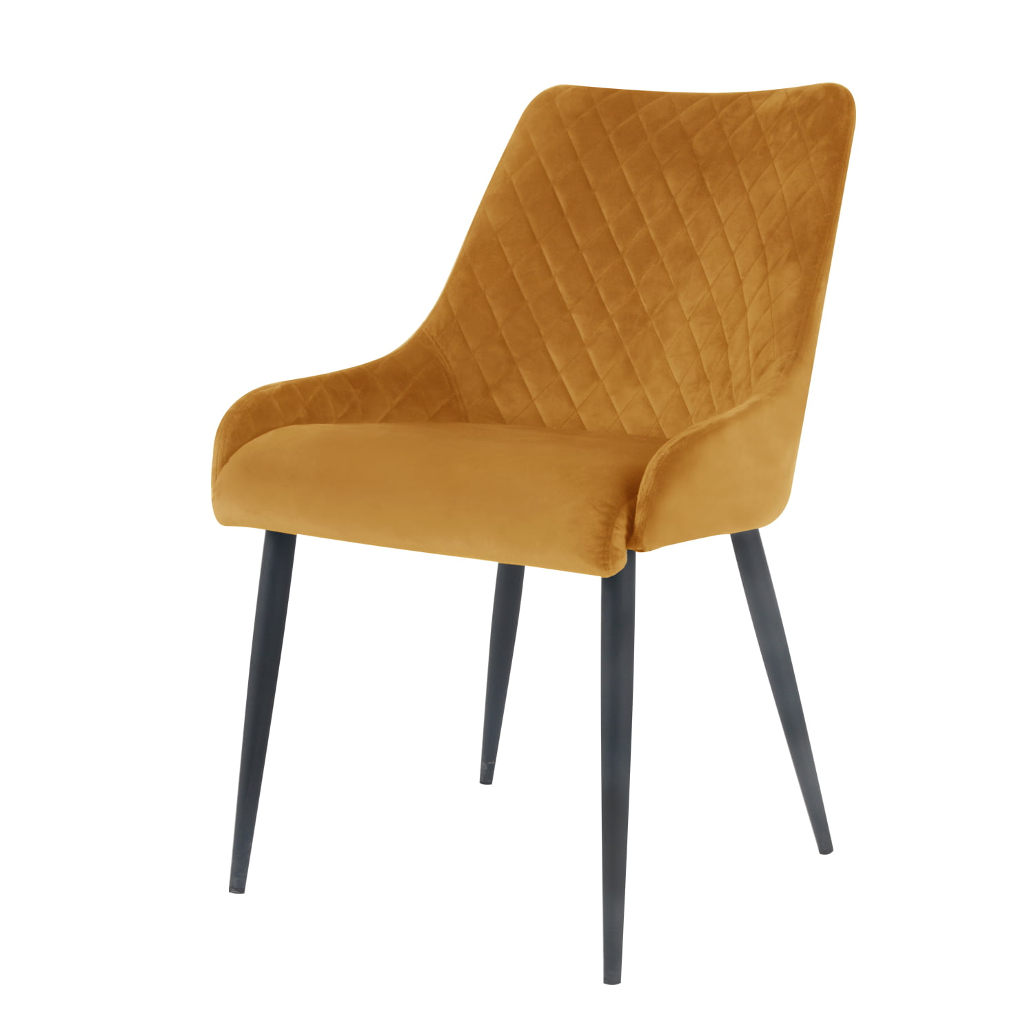 damiware Eetkamerstoelen velvet fluweel Bella – Velvet Okergeel damiware Eetkamerstoelen velvet fluweel Bella – Velvet Okergeel