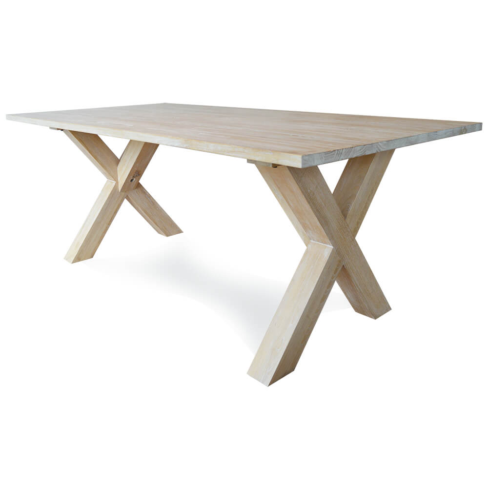 damiware Eettafels essenhout 200×100 cm Brooklyn Bridge