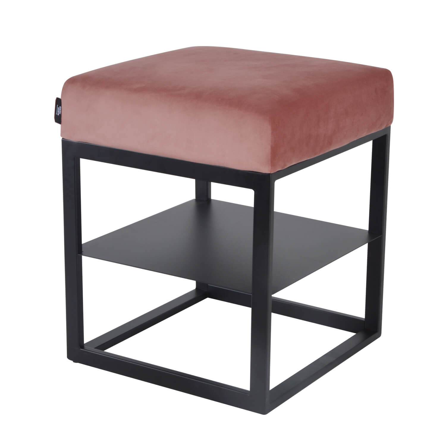 damiware Nachtkastje Bijzettafel Velvet Otto – Velvet Roze