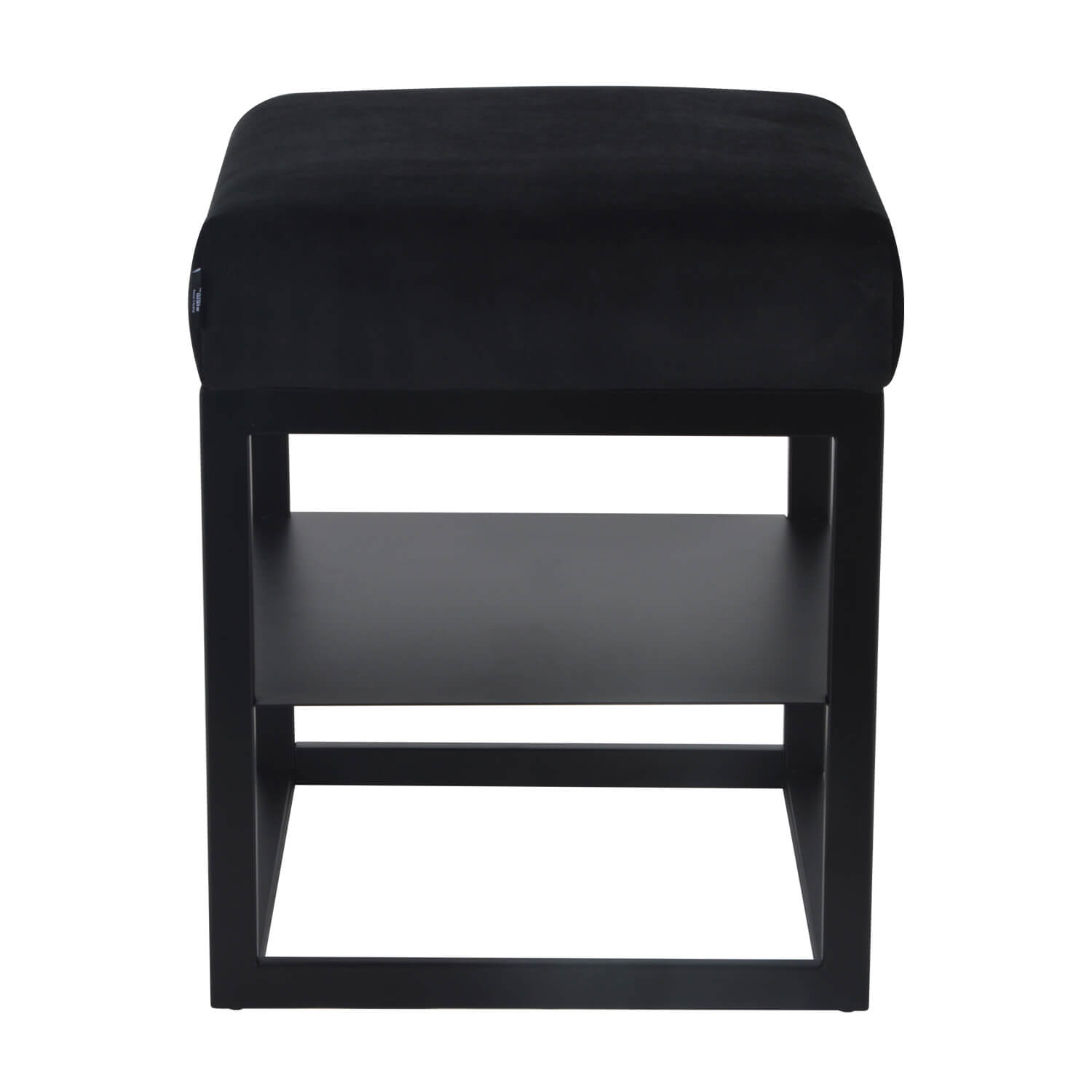 Damiware Nachtkastje Bijzettafel Velvet Otto – Velvet Zwart