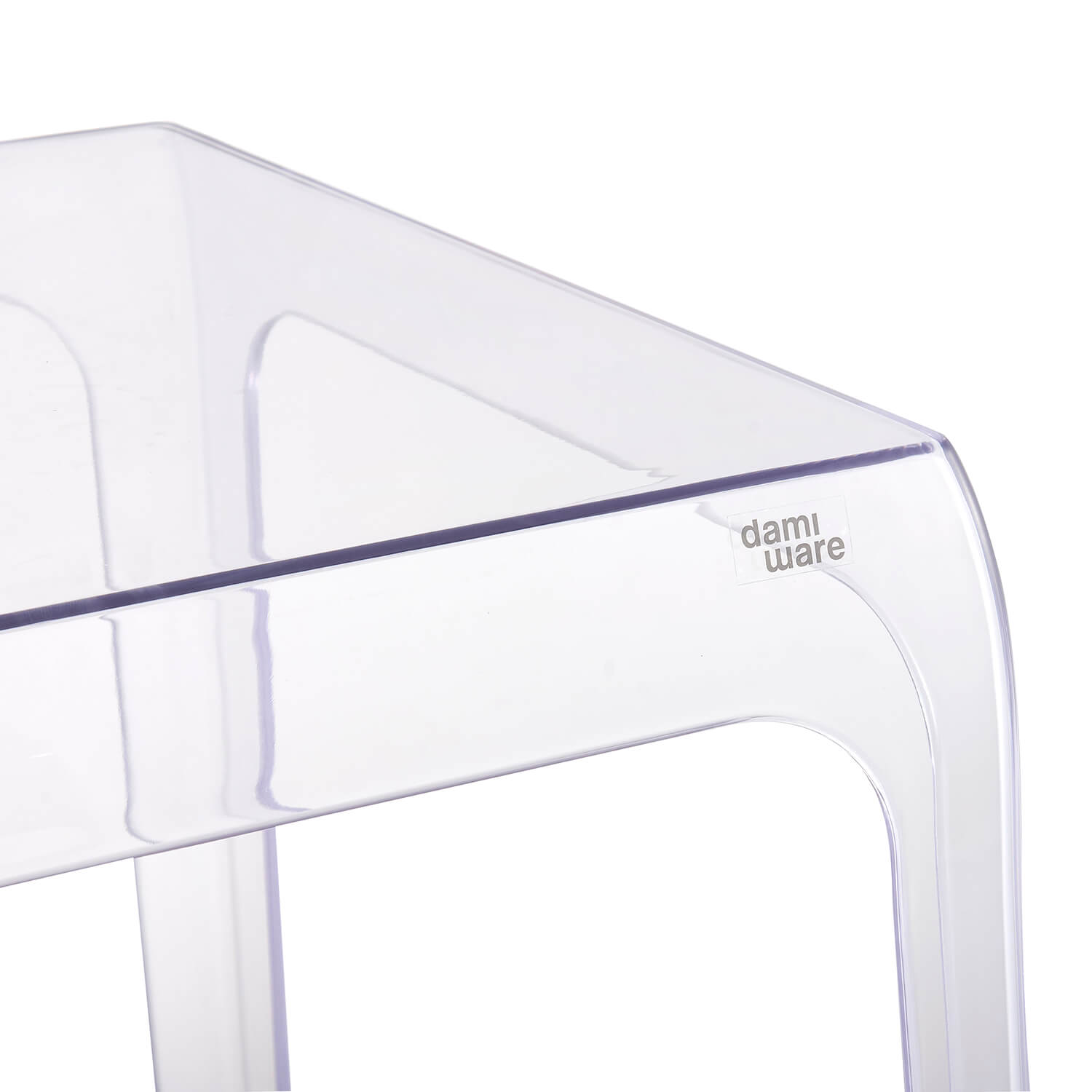 Damiware Salontafel Bijzettafel Transparant 39 5 CM Spirit