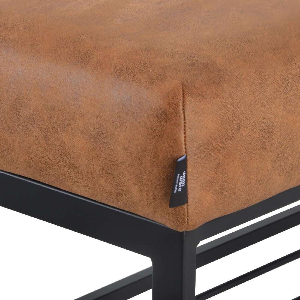 Damiware Schoenenrek Lederlook 80 X 30 Cm Couchy – Cognac