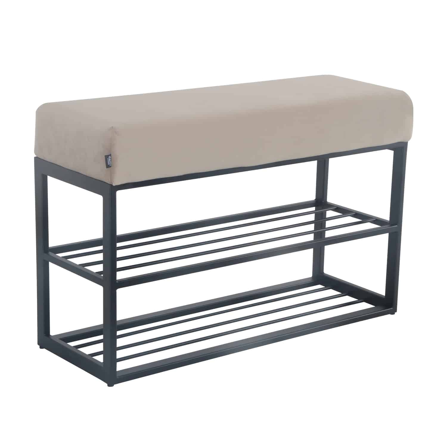 damiware Schoenenrek Velvet fluweel en Boucle 80 x 30 cm Couchy