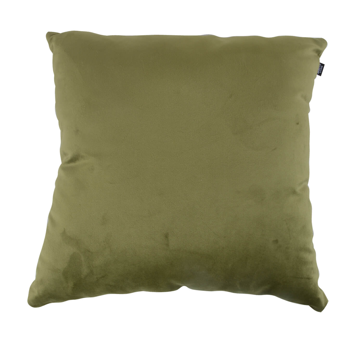 damiware Sierkussen Cushy woonkamer slaapkamer vierkant 45x45cm – Velvet Olijfgroen