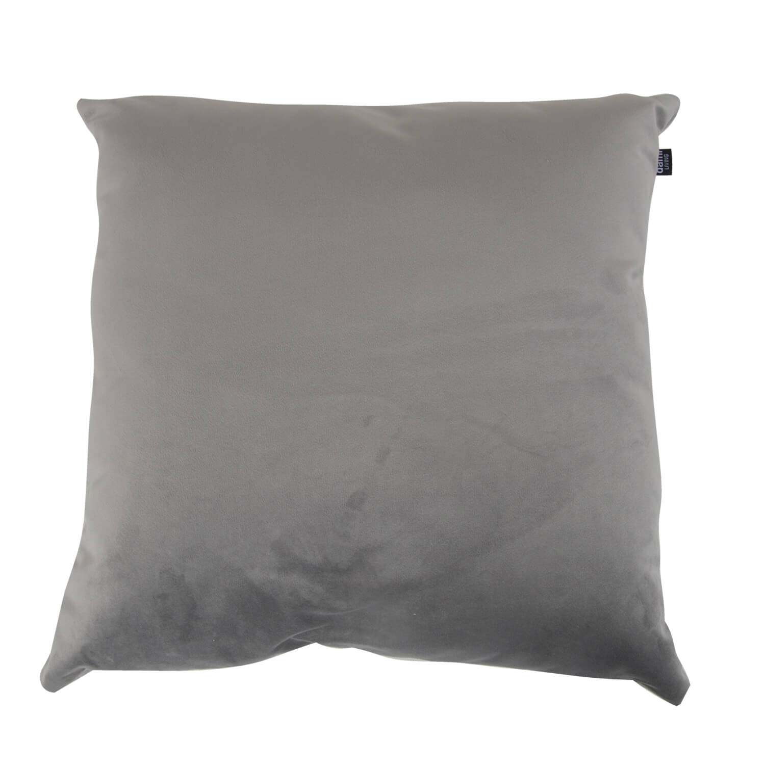 damiware Sierkussen Cushy woonkamer slaapkamer vierkant 45x45cm – Velvet Lichtgrijs