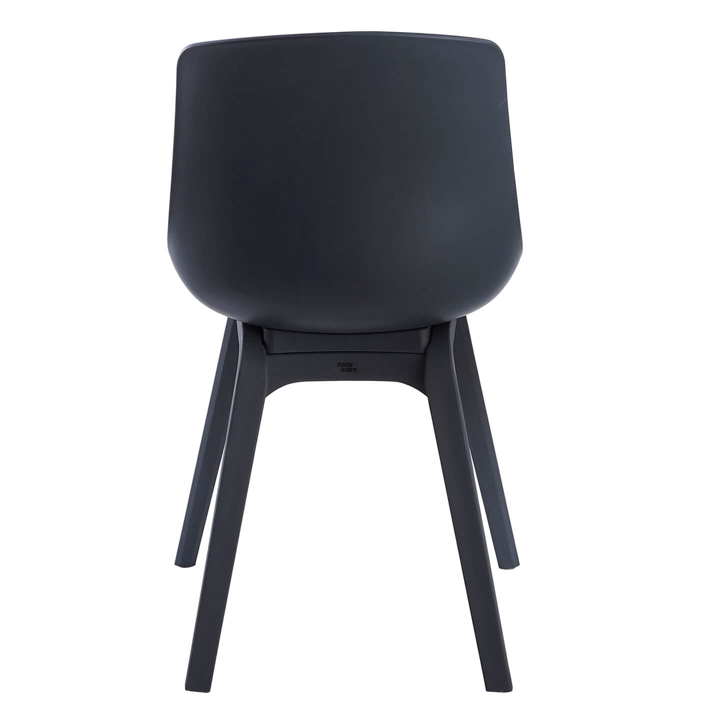 Damiware Tuinstoel Elegant Kunststof Set Van 2 Juliet – Donkergrijs