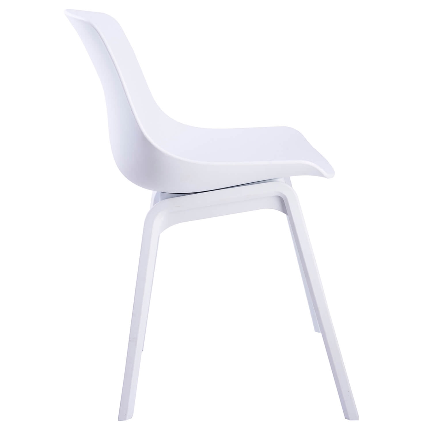 Damiware Tuinstoel Elegant Kunststof Set Van 2 Juliet – Wit