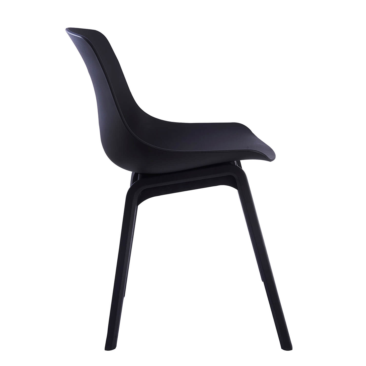 Damiware Tuinstoel Elegant Kunststof Set Van 2 Juliet – Zwart