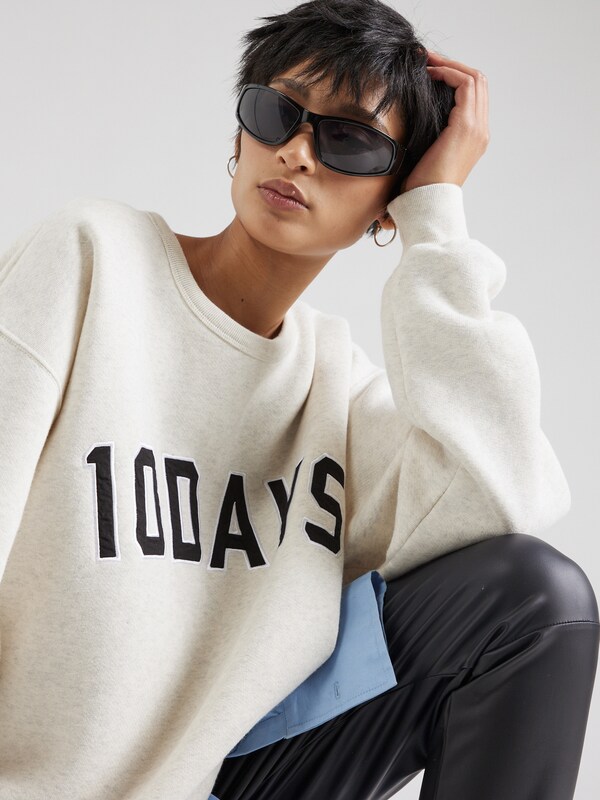 Daniel Hechter Watches 10Days Sweatshirt 'THE STATEMENT' In Crème