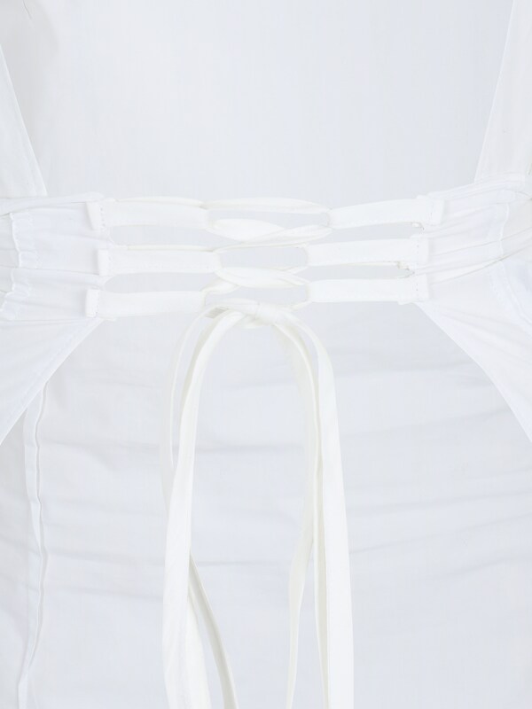 Daniel Hechter Watches ABOUT YOU REBIRTH STUDIOS Blouse 'Upcycling' In Wit