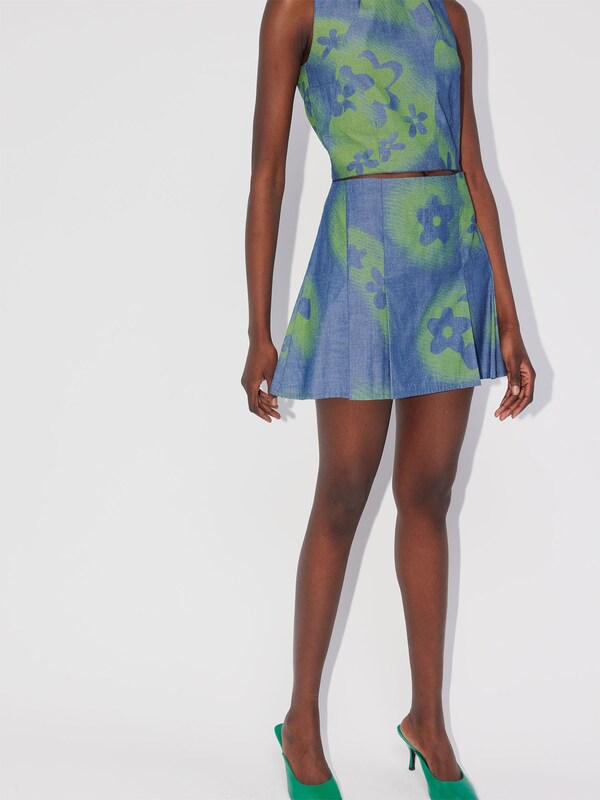 Daniel Hechter Watches ABOUT YOU REBIRTH STUDIOS Rok 'Eri' In Blauw Groen