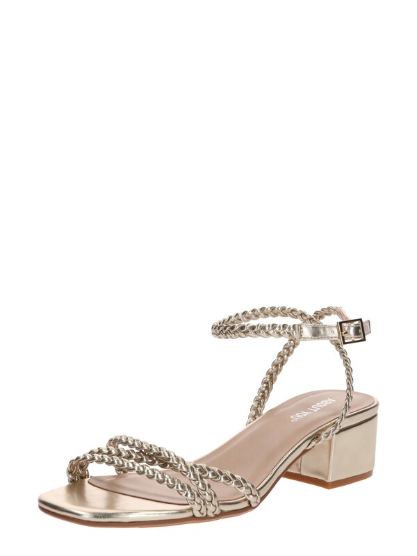 daniel hechter watches ABOUT YOU Sandalen met riem 'Madita' in Goud