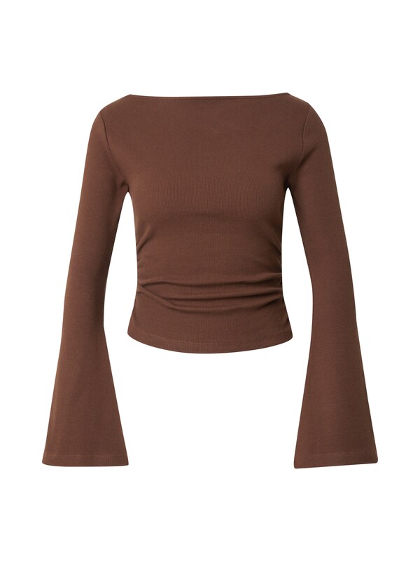 daniel hechter watches ABOUT YOU Shirt 'Theres' in Donkerbruin