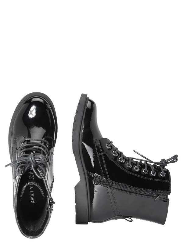 Daniel Hechter Watches ABOUT YOU Veterlaarsjes 'Levke' In Zwart