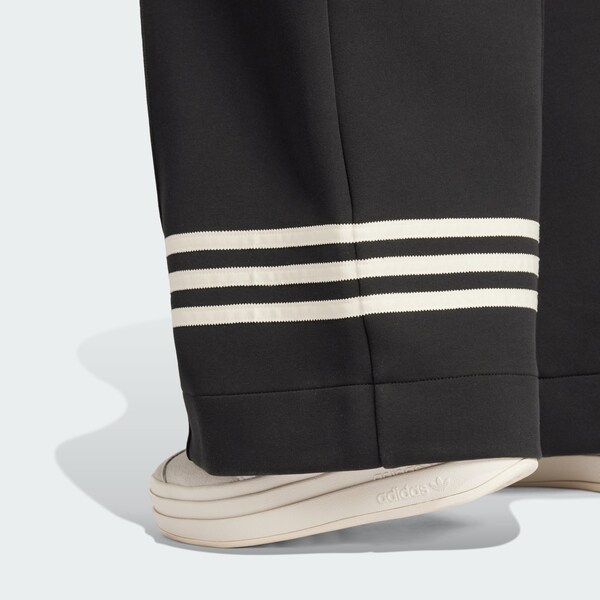 Daniel Hechter Watches ADIDAS ORIGINALS Wide Leg Broek 'Adicolor Neuclassics' In Zwart