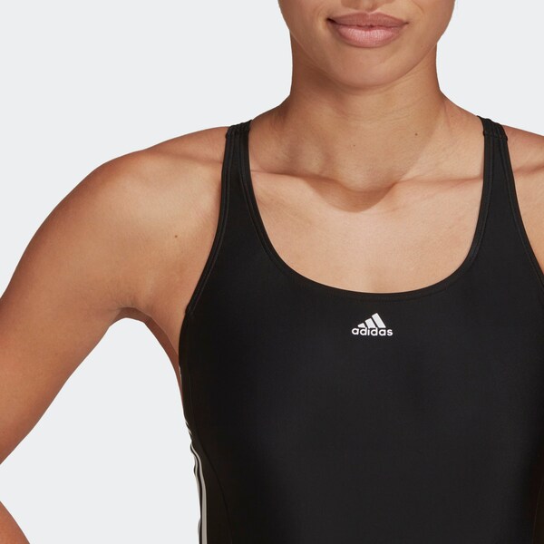 Daniel Hechter Watches ADIDAS PERFORMANCE Bustier Sportbadpak 'Mid 3-Stripes' In Zwart
