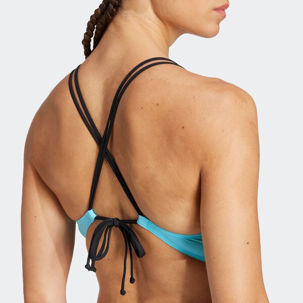 Daniel Hechter Watches ADIDAS PERFORMANCE Bustier Sportbadpak 'RIPSTREAM' In Cyaan Blauw Lichtblauw