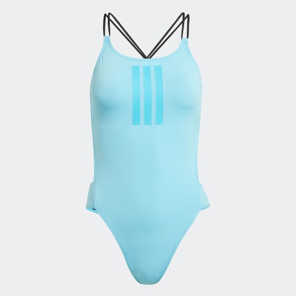 daniel hechter watches ADIDAS PERFORMANCE Bustier Sportbadpak 'RIPSTREAM' in Cyaan Blauw Lichtblauw